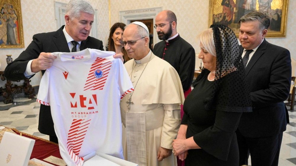 Аўдыенцыя Льва XIV для прэм’ер-міністра Босніі і Герцагавіны 