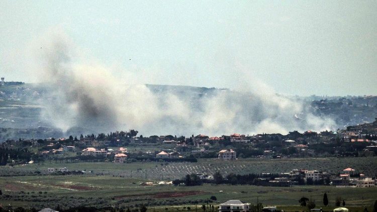 Israelischer Angriff im Südlibanon, Bild vom 8. Mai 2026 (AFP)