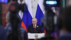 Il presidente russo Vladimir Putin