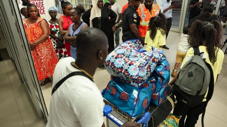 Ausquartierung von Menschen aus Südafrika nach Ghana