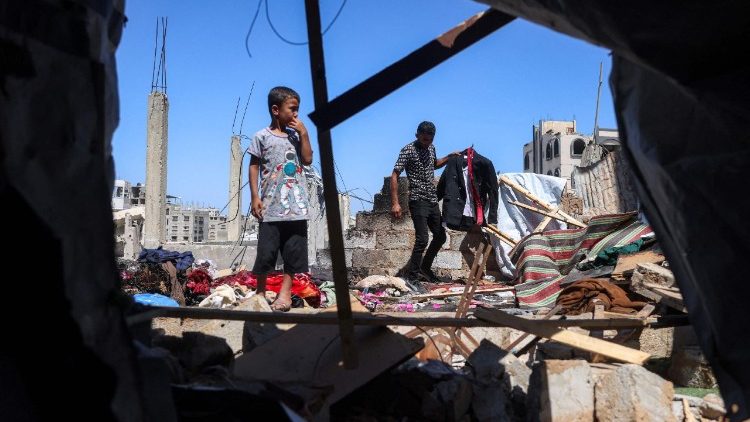 Il risultato dei bombardamenti israeliani su Gaza
