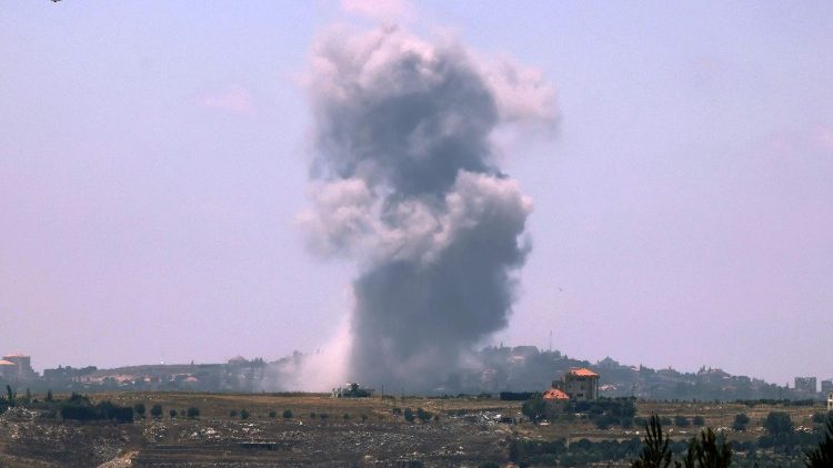  Un ataque a&eacute;reo israel&iacute; alcanz&oacute; la aldea de Choukine el 11 de junio. 