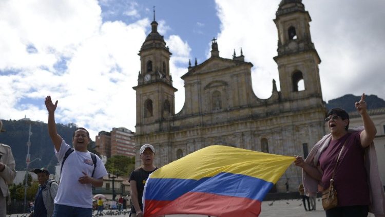 Colombians prepare for election day in Bogotà