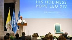 Lev XIV. v sídle WFP