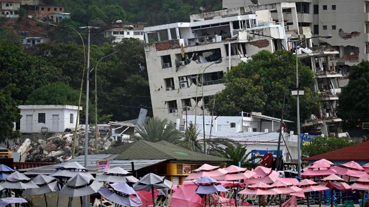 Následky ničivého zemětřesení ve Venezuele, 1. 7. 2026
