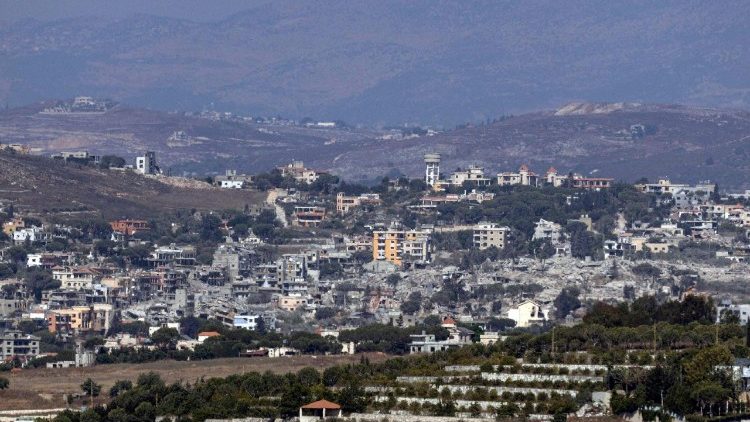 Una veduta del sud del Libano dal quale Israele rifiuta di ritirarsi