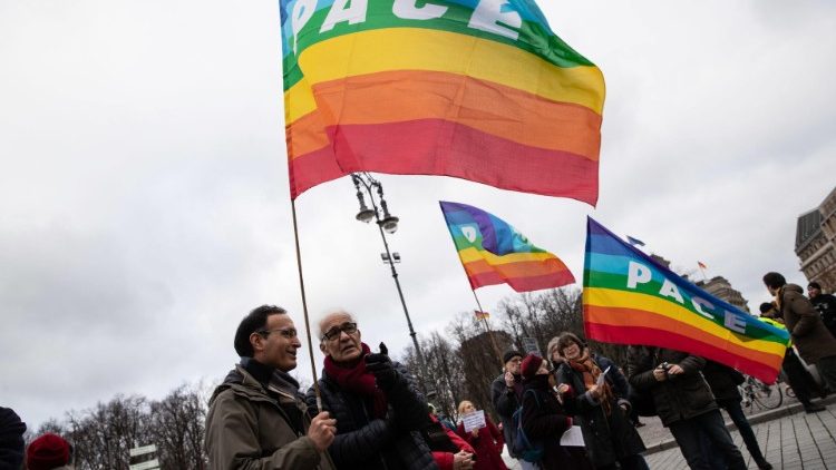 Friedensbekundung in Deutschland