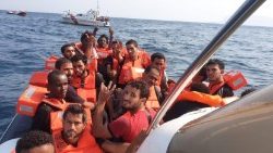 Migranti salvati nel Mediterraneo