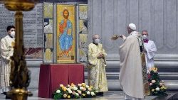 ĐTC Phanxicô cử hành Lễ Phục Sinh tại Vatican (4/4/2021)