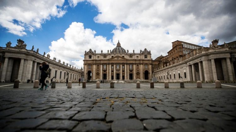 Плошчы Святога Пятра падчас пандэміі