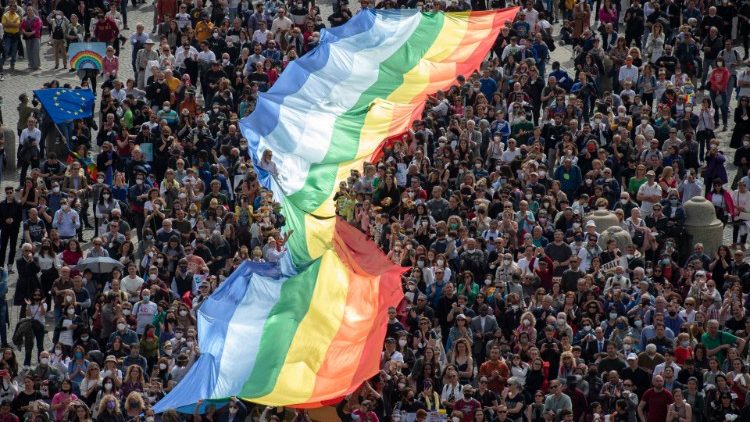 Petersplassen under angelus 27. mars