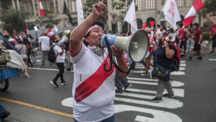 秘魯民衆抗議行動