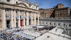 Святая Месса в Ватикане 15 мая 2022 г.
