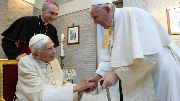 Papież Benedykt i Papież Franciszek