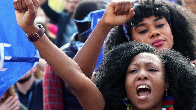 Climate activists at the COP27 Summit in Sharm El-Sheikh.