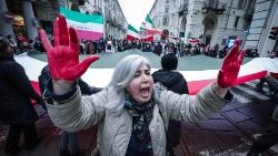 Friedensdemo für Frauenrechte im Iran