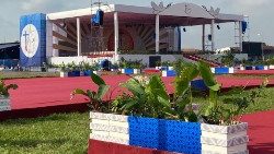 Kinshasa: Die letzten Vorbereitungen für die Papstmesse am Mittwoch laufen