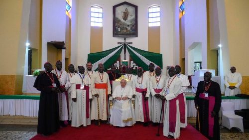 Soudan du Sud: le Pape invite les religieux à élever la voix contre l'injustice 