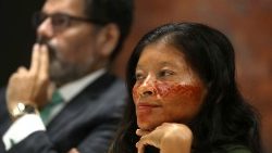 Die Witwe eines ermordeten peruanischen Umweltschützers  (Archivbild)