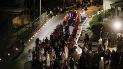 Costa Rica feierte die Karwoche unter anderem mit einer großen Prozession in der Hauptstadt San Jose