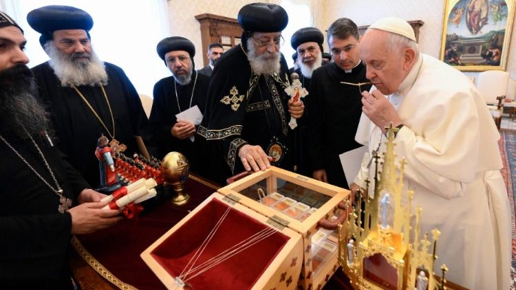Aleksandrijas patriarha vizīte Vatikānā