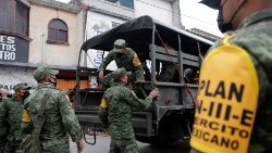 Mexikanische Soldaten