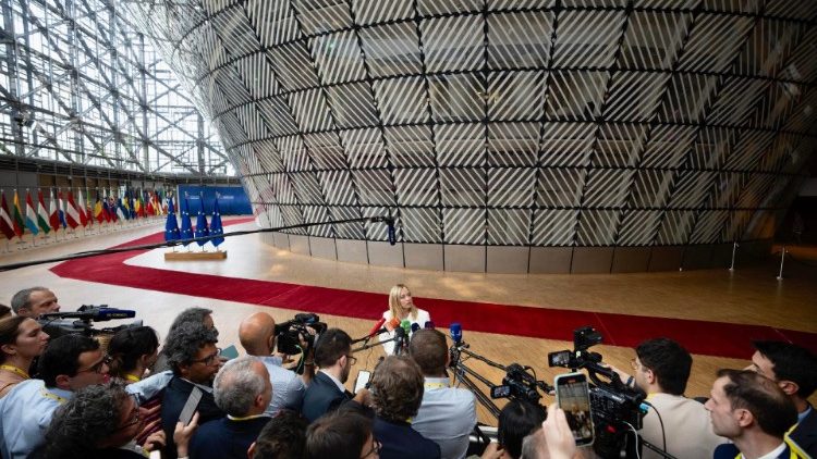 La primer ministro italiana, Giorgia Meloni