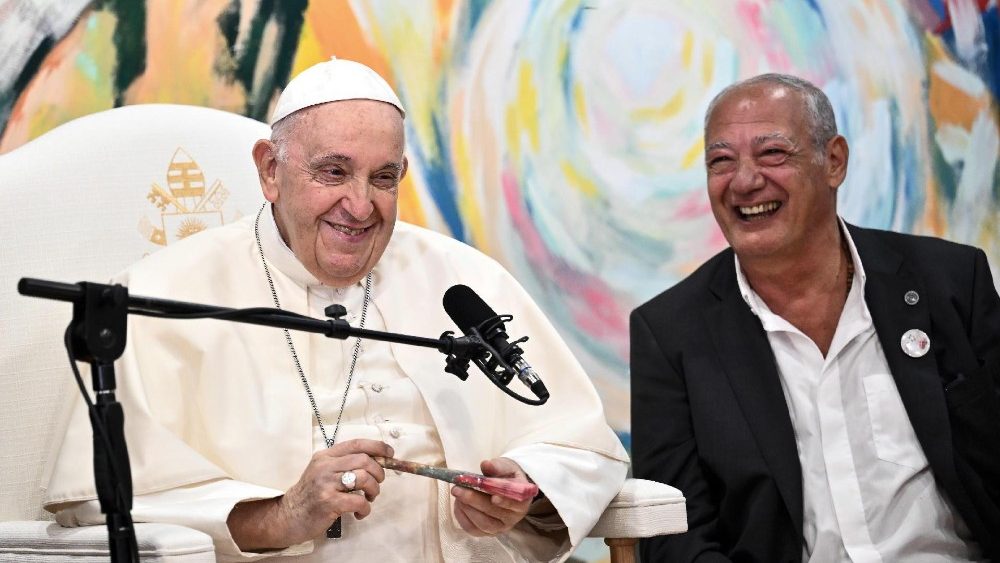 Сустрэча з моладдзю Scholas Occurrentes