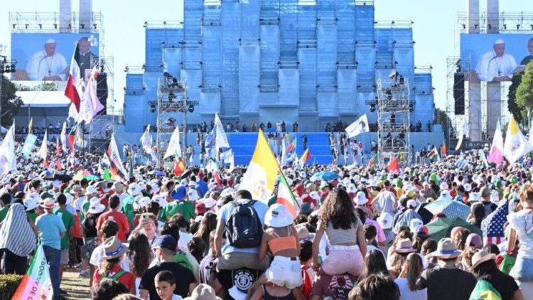 लिस्बन में क्रूस  मार्ग प्रार्थना का एक क्षण