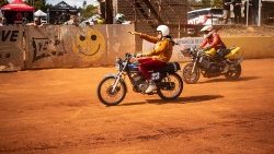 Motorradrennen in Südafrika