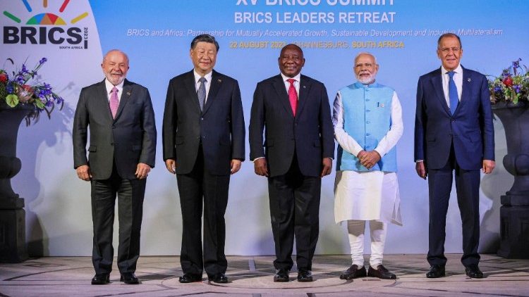 Los Jefes de Estado y de Gobierno asistentes a la Cumbre del Brics en Sudáfrica