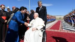 Pope Francis visits Mongolia
