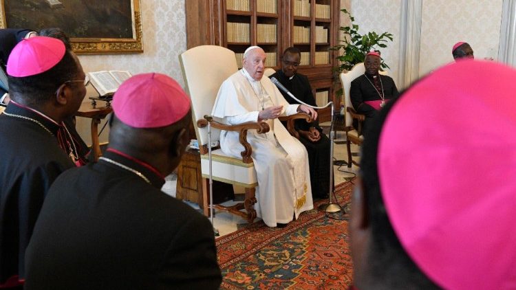 Pope Francis recently received Bishops of Cameroon on their visit "ad Limina Apostolorum" 15.09.2023