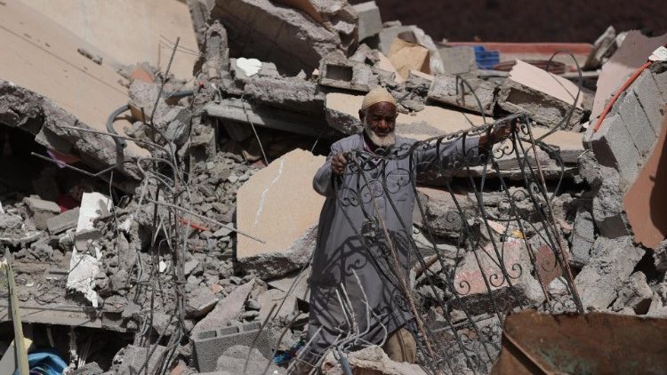 ഭൂകമ്പം രൂക്ഷമായ മൊറോക്കോ. 