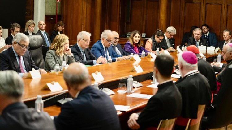 Bilaterálne stretnutie Vatikánu a Talianska (14. nov. 2023)