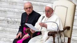 Папа падчас аўдыенцыі для італьянскім медыкаў