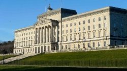 Das Parlamentsgebäude Stormont in Belfast