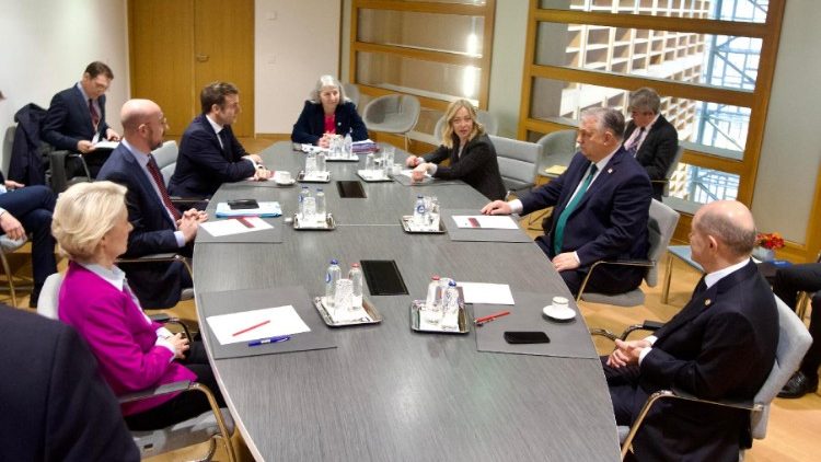 Riunione del vertice europeo a Bruxelles