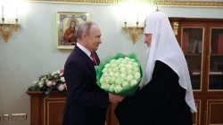 Kyrill am 1. Februar mit Präsident Putin im Kreml