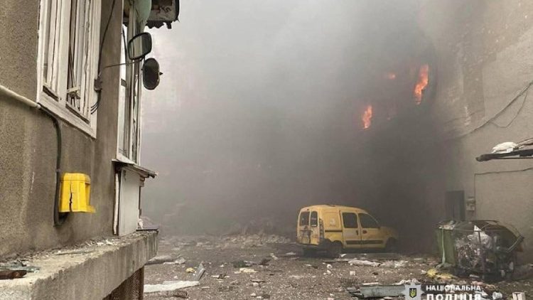 Zona di guerra in Ucraina