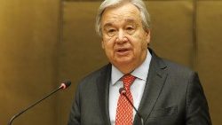 UN Secretary General Antonio Guterres addresses the 55th session of the Human Rights Council 