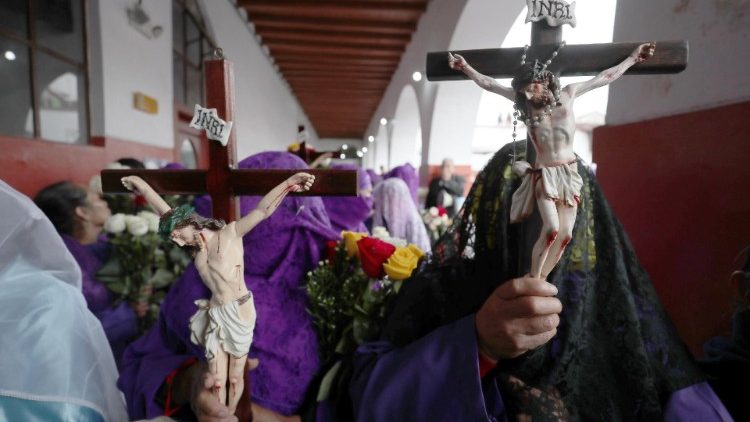 Procesi&oacute;n de Viernes Santo en Quito, Ecuador