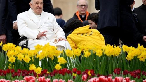 आमदर्शन समारोह में पोप : धर्मी और न्यायी लोगों को खुशी मिलेगी
