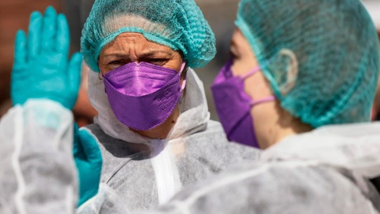 Bei einer Kundgebung zur Liberalisierung von Abtreibung