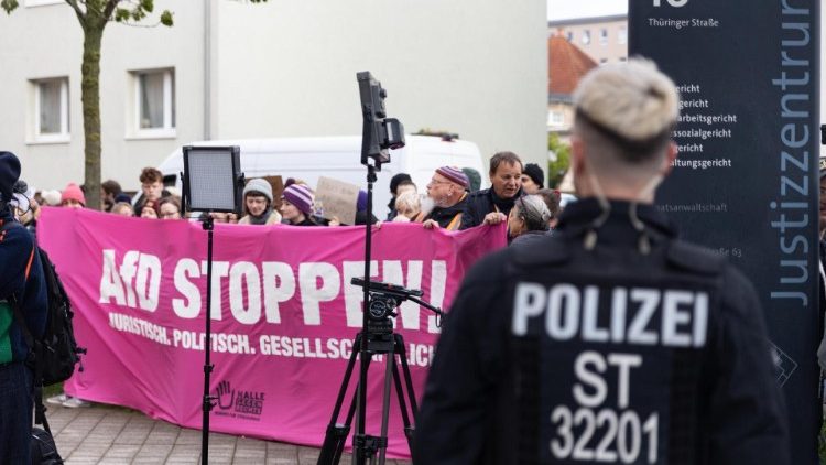 Demonstration gegen die AfD
