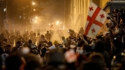 Georgia: proteste ieri a Tbilisi