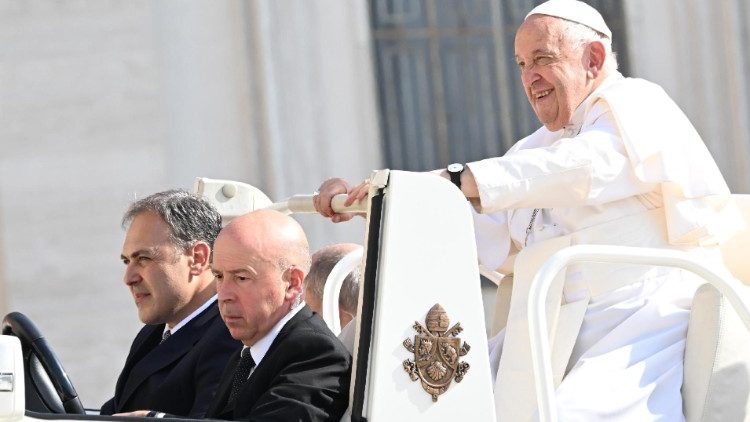 Papież na audiencji ogólnej