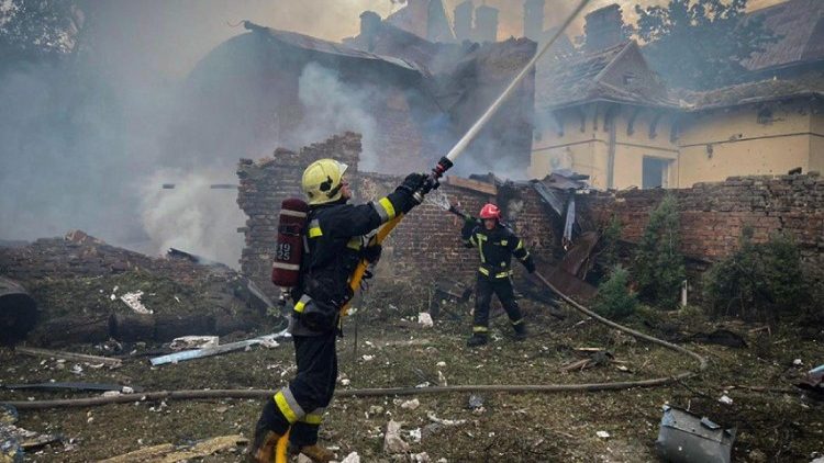 L'attacco russo a Leopoli