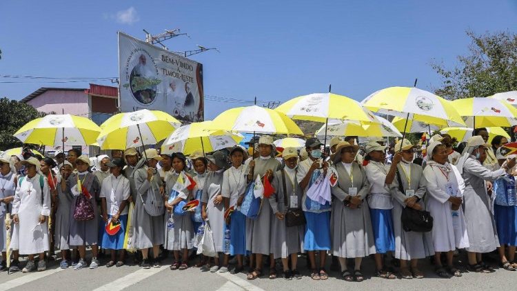 Timor Oriental, un grupo de monjas espera al Papa Francisco