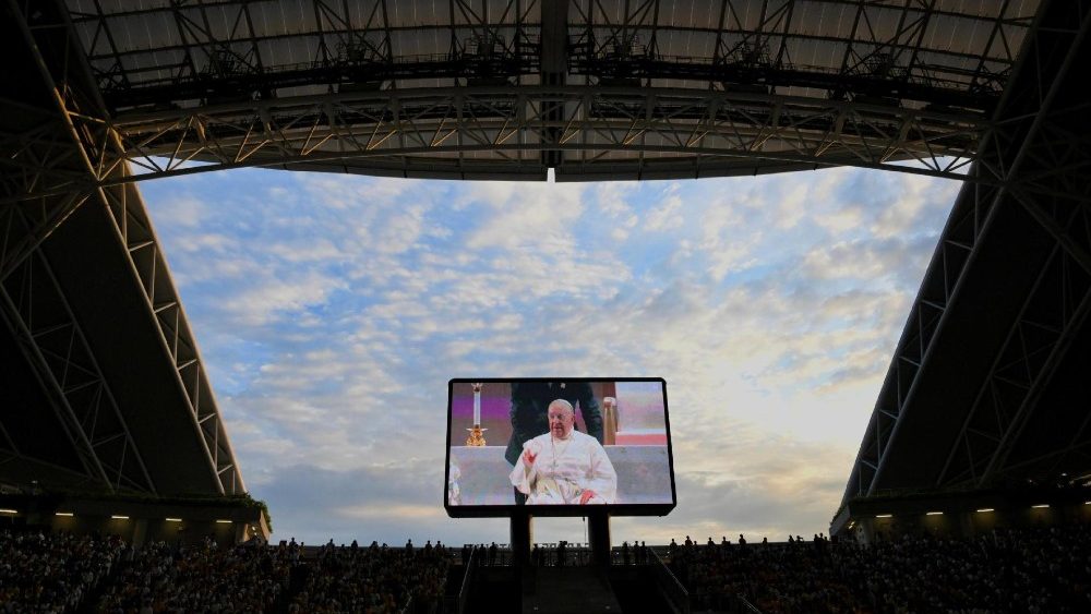 Călătoria apostolică a papei Francisc în Singapore (Sfânta Liturghie, pe Stadionul Național, joi, 12 septembrie 2024)